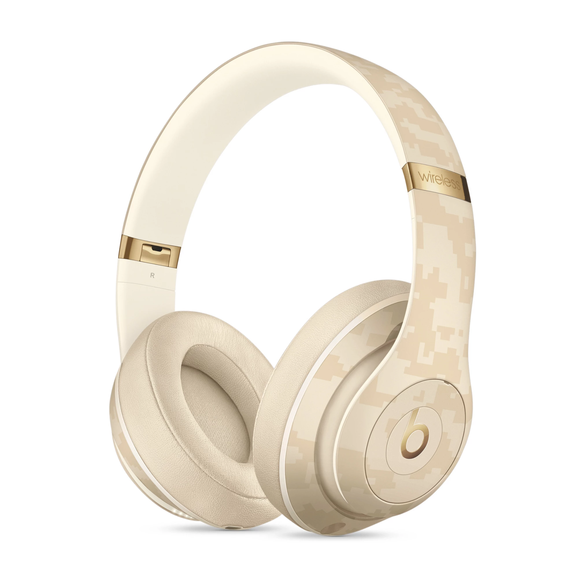 Навушники Beats Studio3 Wireless Headphones - Beats Camo Collection - Sand Dune (MWUJ2)